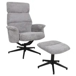 Z2 Relaxsessel inkl. Hocker PHILLIP - B/H/T ca. 74,00x106,00x72,00