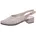 Slingpumps in silber Gr 38