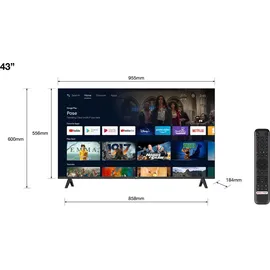 TCL 43S5400A 43 Zoll LED HD Android TV