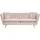 Beliani Beliani, Sofa Samtstoff Rosa FREDERICA