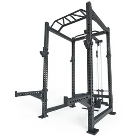 Atletica R8-Blade Power Rack | 226 cm Höhe | 123x211 cm Grundfläche | 213 kg schwarz No Size