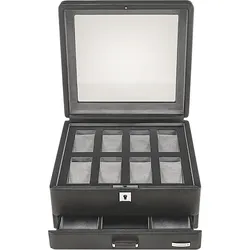Uhrenbox WINDROSE "Tempora, 804021.08", schwarz, Aufbewahrungsboxen, Damen, Aufbewahrung, Uhrenkasten, Ø max.40mm, Armbanduhr, Geschenkidee