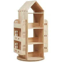 [en.casa] Kinderregal Sanköre 122 x 64 x 43 cm Kiefernholz natur beige