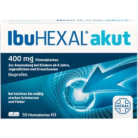 Hexal IbuHexal akut 400 mg Filmtabletten 50 St.