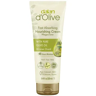 DALAN 6 x Dalan d'Olive Hand & Körper Feuchtigkeitscreme für normale bis trockene Haut - 250 ml