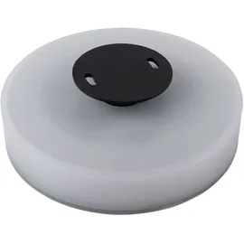 GLOBO Wegleuchte Garten außen Außenleuchte Stecklampe Erdspieß Akku, schwarz opal, 1x LED Solarleuchte Kunststoff,