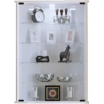 VCM Eckvitrine "Vecko" Weiß