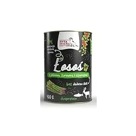syta micha Nassfutter Lachs Fisch 400 g