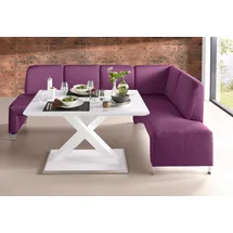 exxpo - sofa fashion Intenso 157 x 91 x 244 cm Struktur langer Schenkel links fuchsia