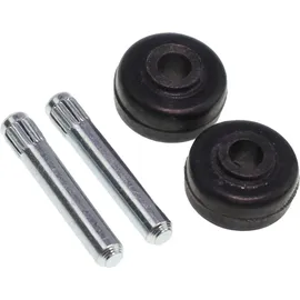 SEB 2x Rollen + Achse vorne für Akku-Handstaubsauger