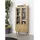 MID.YOU Vitrine NAGANO 80 x 178 x 37 cm Braun