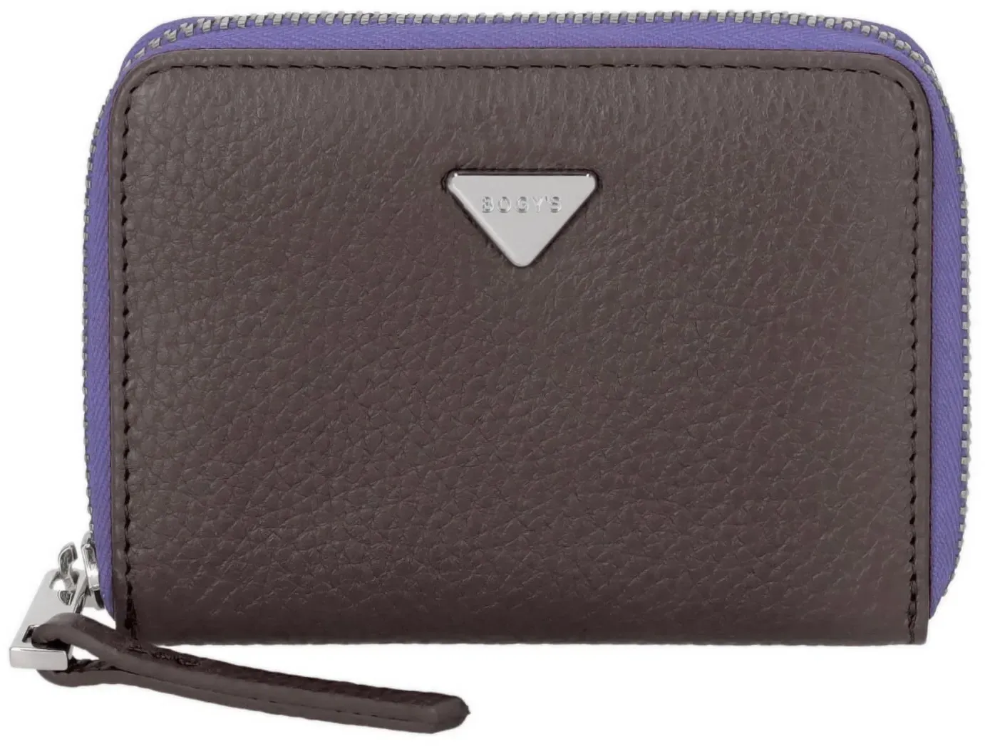 Bogy's Kleinbörse Damen Queens 81008 braun-violett