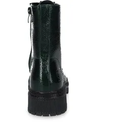 Dockers by Gerli Damen Klassische Stiefeletten, Frauen Stiefeletten,Wechselfußbett,uebergangsschuhe,dunkelgrün/schwarz,36 EU - 36 EU