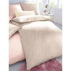 Bettwäsche aus edlem Mako-Satin Curt Bauer beige