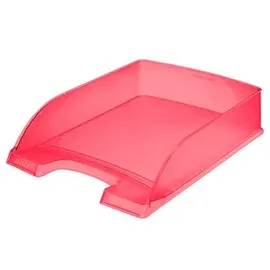 Leitz Briefablage Plus rot-transparent DIN A4, 1 St.