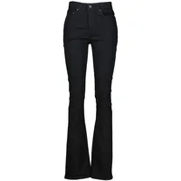 Levi's 725 Bootcut Jeans mit hohem Bund in Schwarz-W32