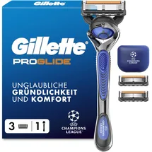 Gillette Fusion5 Proglide Rasierer + 3 Klingen