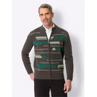Sieh an! Strickjacke in Grau 52