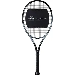 Tennisschläger Supreme 26 JR Schwarz/Hellblau 00