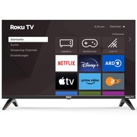 RCA Smart TV 32 Zoll Fernseher Roku TV(60cm) HD Ready Triple Tuner Dolby Audio HDMI USB WiFi (Nur für Deutschland) 2024