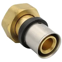 Pipetec Pressfitting Übergang 20x2 mm 3/4 Zoll ig Eurokonus