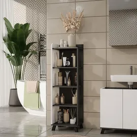 Vicco Badezimmerschrank, Karen (40 x 35 x 128 cm,