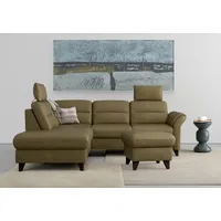 Sit&more Ecksofa SIT & MORE "Mellum L-Form", grün (olive),