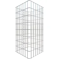 Gabiona Gabionen-Säule eckig 80 x 37 x 37 cm Maschenw 5 x 10 cm