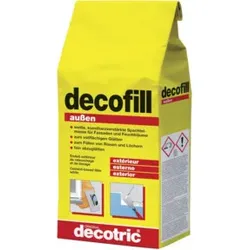 decofill Spachtelmasse 1kg, außen decotric