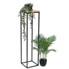 DanDiBo Ambiente Blumenhocker 100 x 24 x 24 cm Schwarz