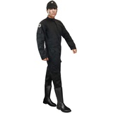 costumebase Star Wars TIE Jumpsuit Pilot Fluganzug Uniformkostüm + Imperial Black Cap (XL) - XL