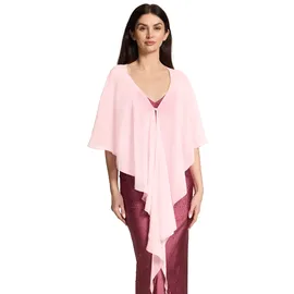Vera Mont Chiffonstola mit Volant", in Foggy rose), | Gr.: S