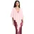 Vera Mont Chiffonstola mit Volant", in Foggy rose), | Gr.: S