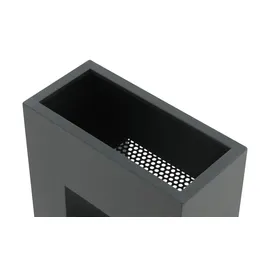 Möbel Kraft Blumenkübel 38 x 18 x 55 cm Schwarz