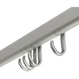 Sealskin Duschvorhangschienen-Set Easy-Roll Matt Aluminium
