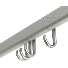 Sealskin Duschvorhangschienen-Set Easy-Roll Matt Aluminium