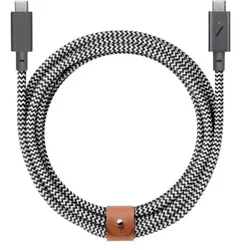 Native Union Belt Cable USB-C to USB-C Pro 2,4m Zebra 240W