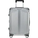 Samsonite Lite-Box Alu Cabin Trolley mit 4 Rollen 55cm Aluminium