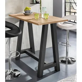 Mäusbacher Bartisch 140 x 105 x 70 cm Schwarz