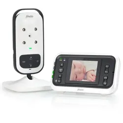 Alecto Babyphone mit Kamera und 2,4 Zoll Farbdisplay, weiß/anth