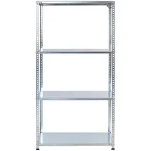ar shelving Schraubregal Verzinkt 150 x 90 x 50 cm 4 Böden 100 kg