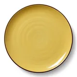 Kähler Colore Speiseteller 27 cm gelb