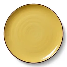 Kähler Colore Speiseteller 27 cm gelb