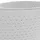 zaunzu® Sichtschutzstreifen 26 m x 19 cm Weiß Metall 1 St.