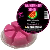 WonderWax Duftwachs WonderWax® Duftwachs Kreis 6 pcs Neon (Wassermelonensorbet), Duftrichtung: Wassermelonensorbet
