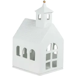 räder Lichthaus Kapelle groß Teelichthalter weiß