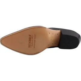 Sendra Herren Halbschuhe 4133 Schwarz - Schwarz