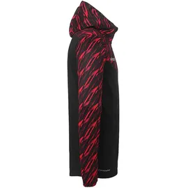 Uhlsport Progressive 28 Multi Kapuzenjacke Kinder schwarz/rot 128