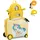 Costway 12"+18" 4-Rollen Cabin gelb / 12-18 l