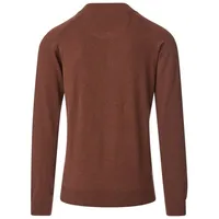 CasaModa Strickjacke in Rotorange | Gr.: 6XL